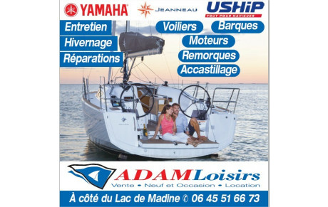 Adam Loisirs, partenaire de vos loisirs nautiques